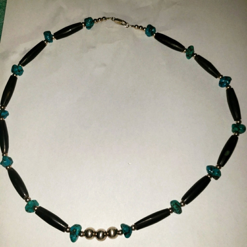 Handmade Turquoise Silver necklace